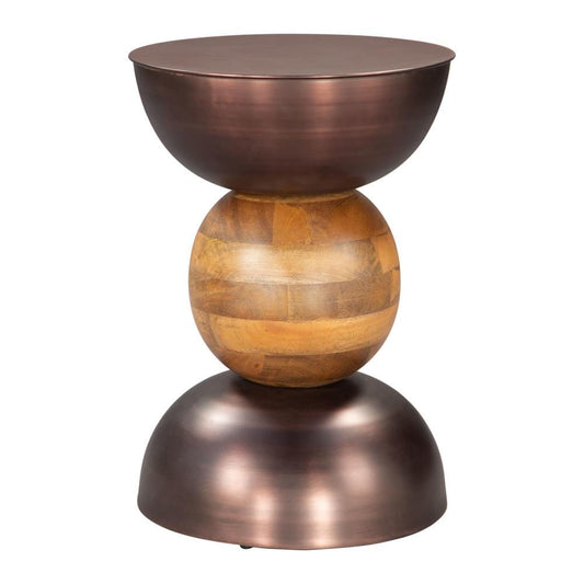 Zuo Modern - Tripoli Side Table Bronze - 109777 veiw 2