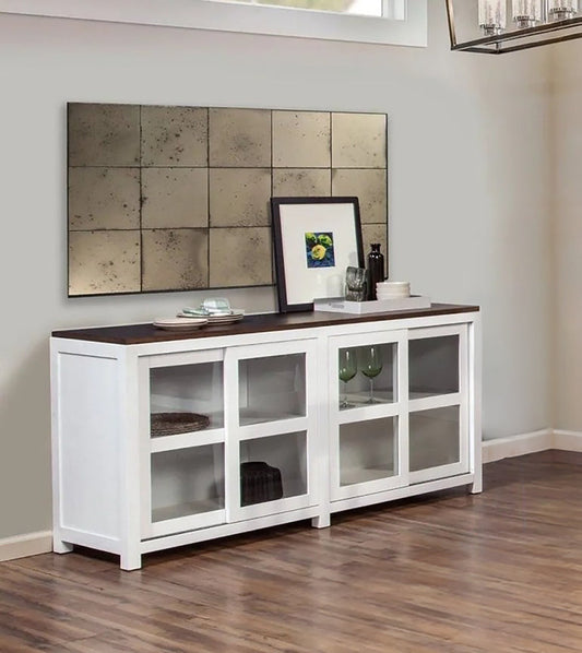 Alpine Furniture - Donham Large Display Cabinet - 3737-68 view 4