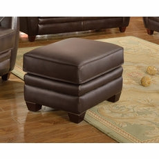 Ottomans by Leather Italia Usa