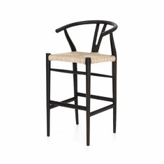 Four Hands Bar Stools: Four Hands Leather or Wooden Bar Stools (30"+)