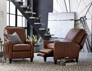 Hooker Furniture Recliners (Leather Collin & Brandy Recliner Chairs)