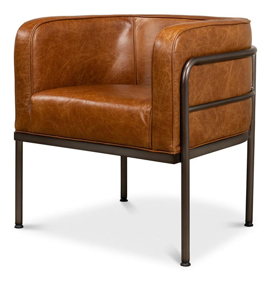 Leather Single Chairs by Sarreid Ltd