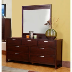 Dressers And Mirror Sets by Alpine Furniture