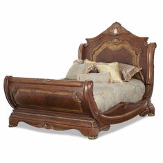 California King Sleigh Beds by Michael Amini