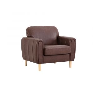Leather Single Chairs by Lifestyle Solutions
