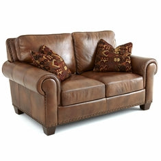 Leather Loveseats by Steve Silver