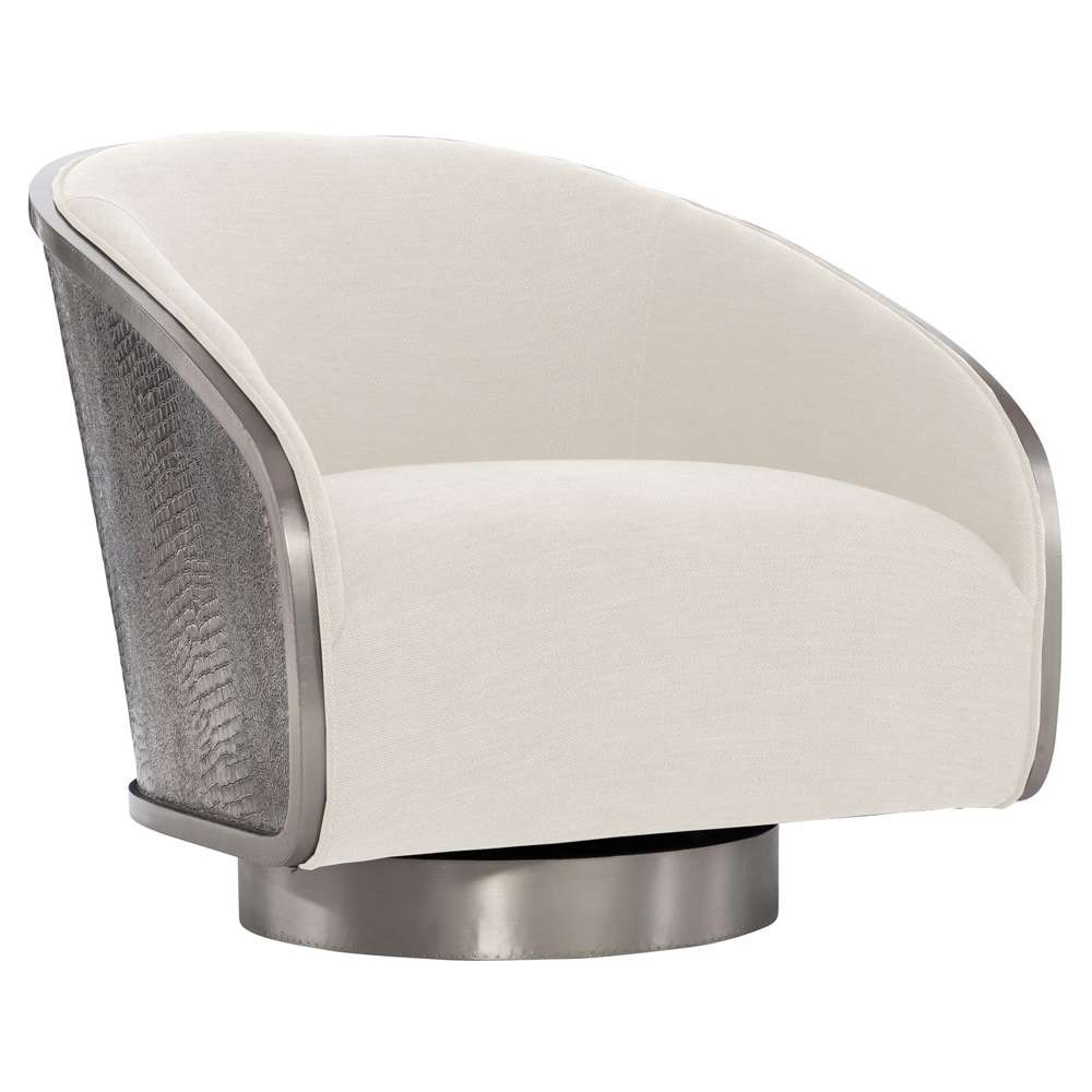 Bernhardt - Miles Fabric Swivel Chair - N6713S_1595-200 veiw 2