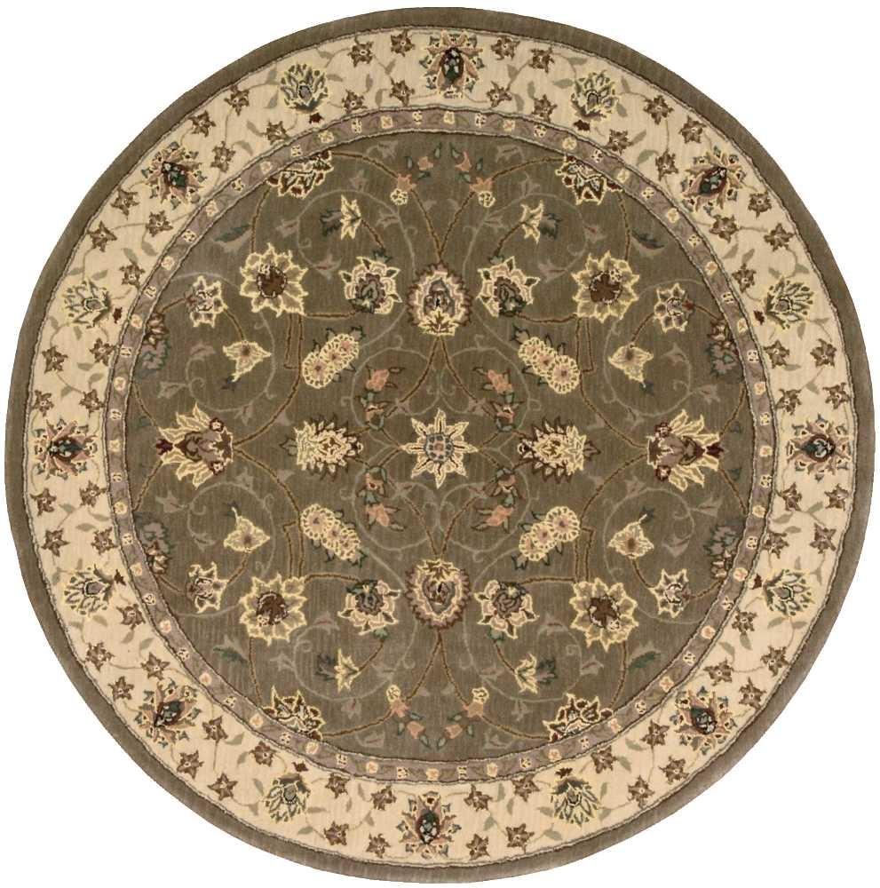 Nourison - 2000 2003 Olive 4 x Round Area Rug - 2003-99446491657 veiw 1