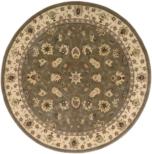 Nourison - 2000 2003 Olive 4 x Round Area Rug - 2003-99446491657 veiw 1