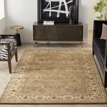 Nourison - 2000 2003 Olive 56in x 86in Area Rug - 2003-99446127884 veiw 2