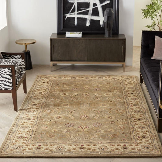 Nourison - 2000 2003 Olive 56in x 86in Area Rug - 2003-99446127884 veiw 2