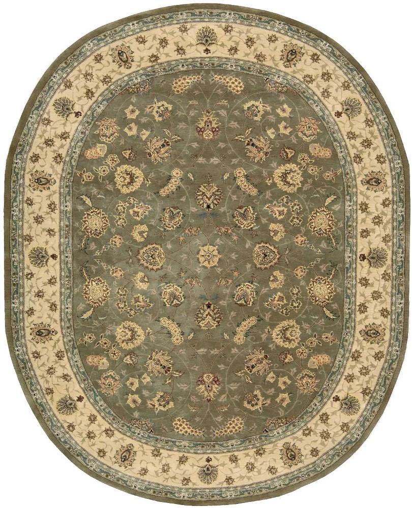 Nourison - 2000 2003 Olive 76in x 96in OVAL Area Rug - 2003-99446862372 veiw 1