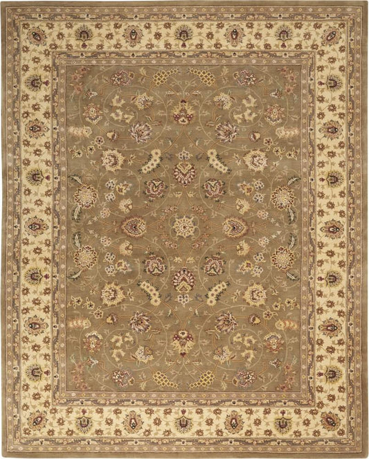 Nourison - 2000 2003 Olive 79in x 99in Area Rug - 2003-99446128782 veiw 1