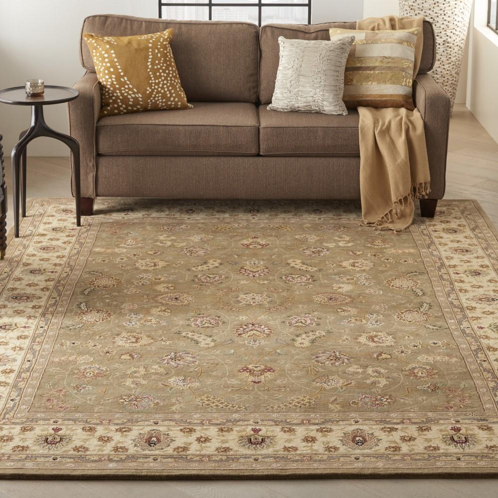 Nourison - 2000 2003 Olive 86in x 116in Area Rug - 2003-99446129321 veiw 2