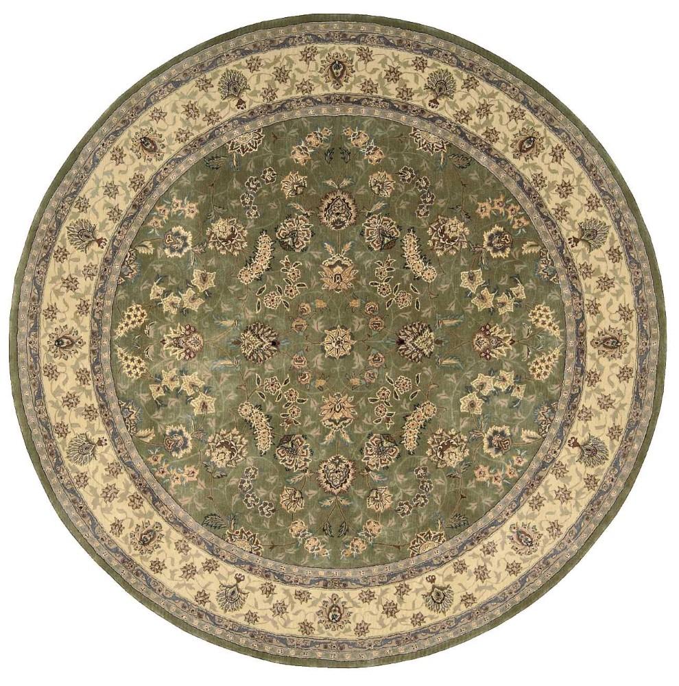 Nourison - 2000 2003 Olive 8 x Round Area Rug - 2003-99446485458 veiw 1