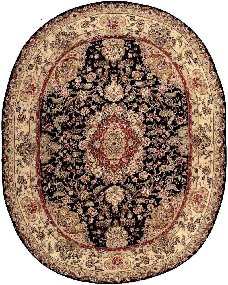 Nourison - 2000 2028 Black 76in x 96in OVAL Area Rug - 2028-99446861566 veiw 1