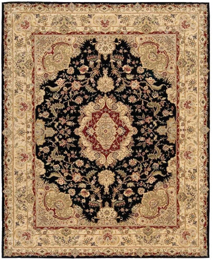 Nourison - 2000 2028 Black 99in x 139in Area Rug - 2028-99446683366 veiw 1