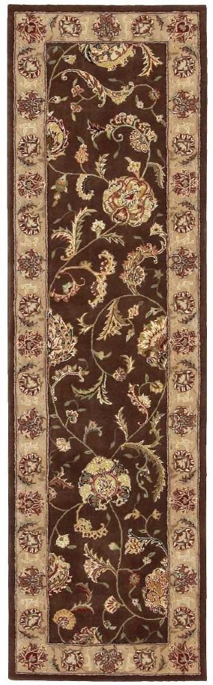 Nourison - 2000 2206 Brown 23in x 8 Area Rug - 2206-99446729873 veiw 1
