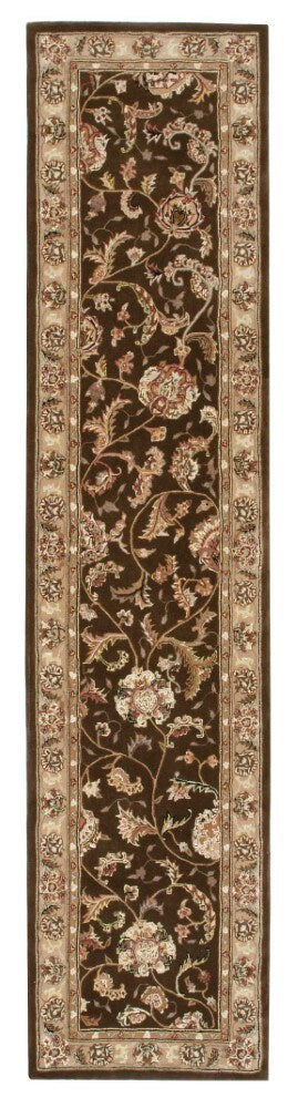 Nourison - 2000 2206 Brown 26in x 12 Area Rug - 2206-99446729965_CLOSEOUT veiw 1