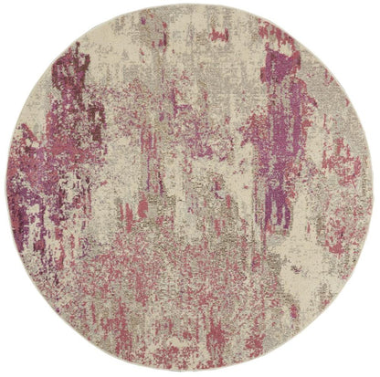 Nourison - Celestial 4 x Round Area Rug - CES02-99446742537 veiw 1