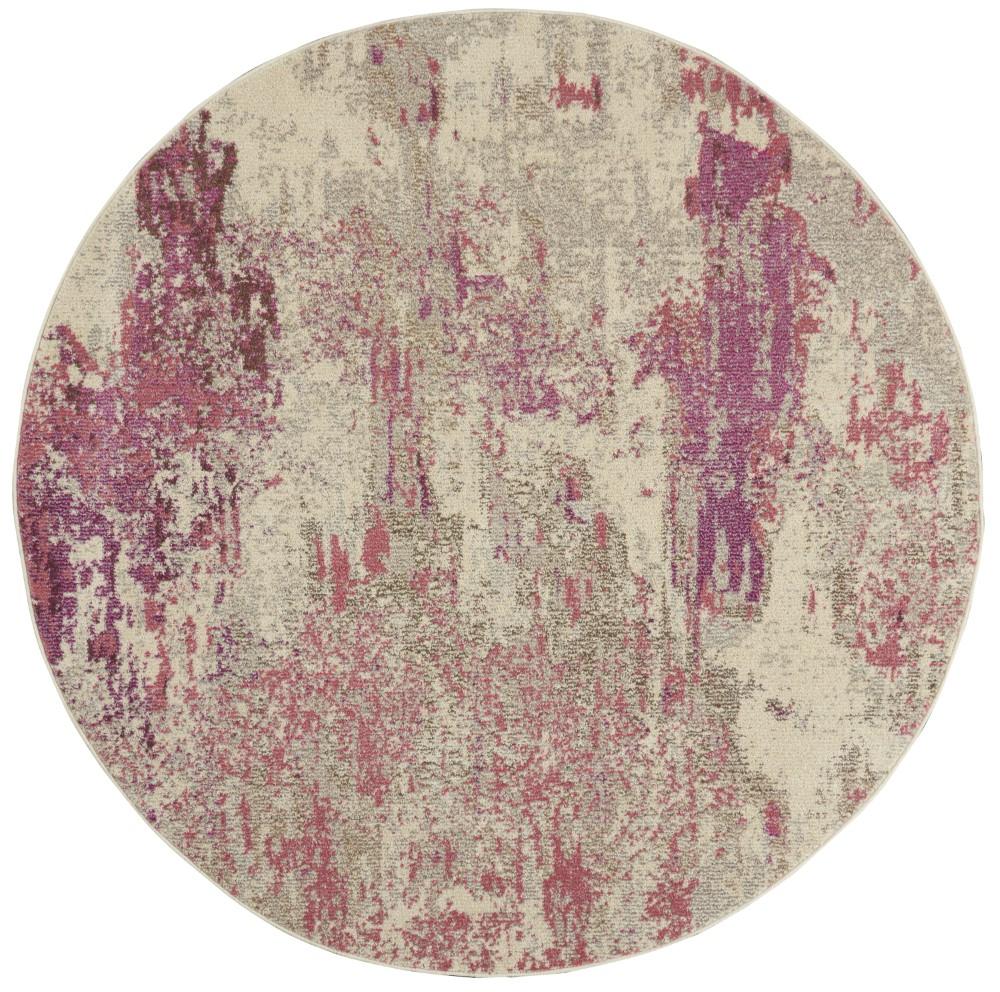Nourison - Celestial 53in x Round Area Rug - CES02-99446742575 veiw 1