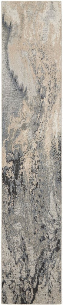 Nourison - Maxell MAE08 Bone 22in x 12 Area Rug - MAE08-99446815354 veiw 1
