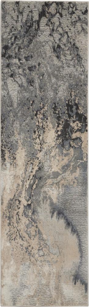 Nourison - Maxell MAE08 Bone 22in x 76in Hallway Rug - MAE08-99446343550 veiw 1