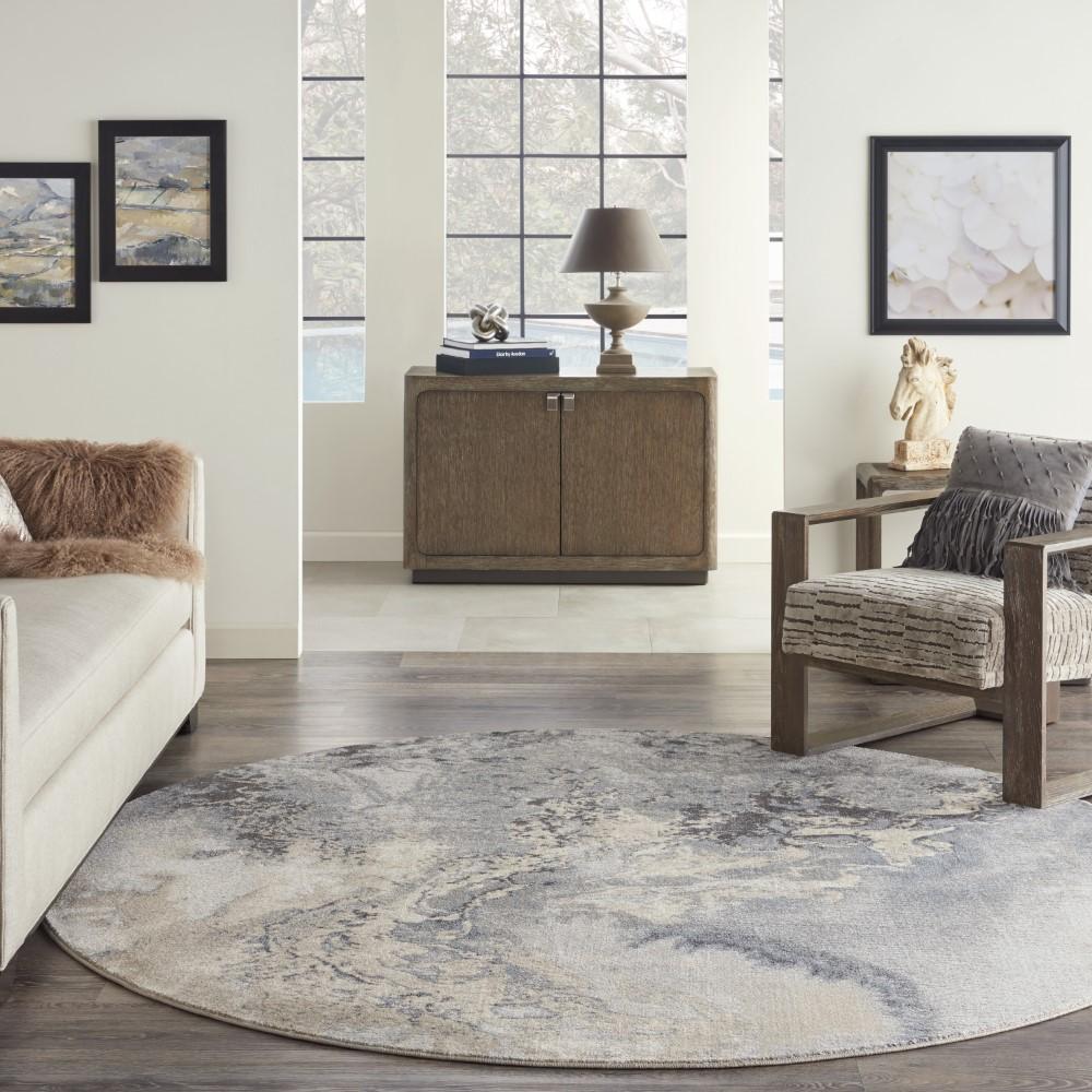 Nourison - Maxell 710in x Round Area Rug - MAE08-99446775566 veiw 2