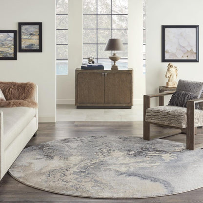 Nourison - Maxell 710in x Round Area Rug - MAE08-99446775566 veiw 2