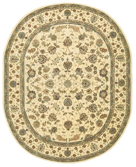 Nourison - 2000 2023 Ivory 76in x 96in OVAL Area Rug - 2023-99446861382_CLOSEOUT veiw 1