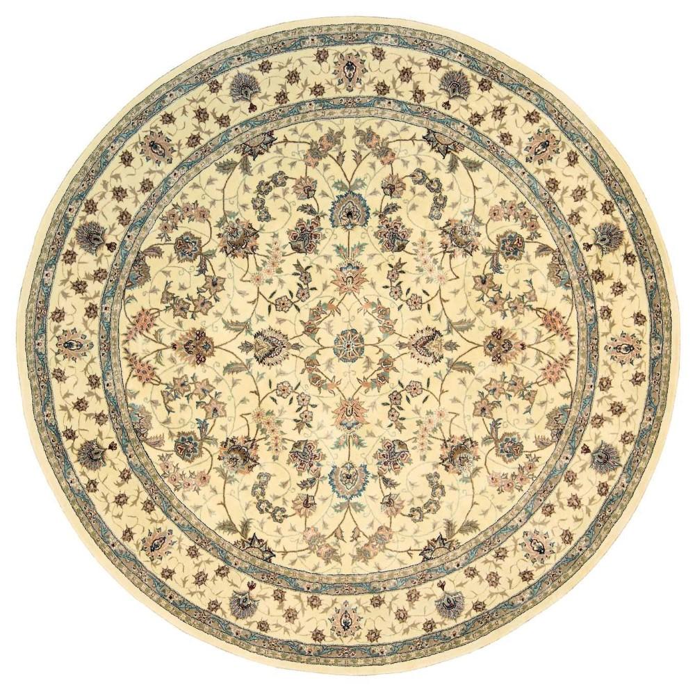 Nourison - 2000 2023 Ivory 8 x Round Area Rug - 2023-99446485540 veiw 1