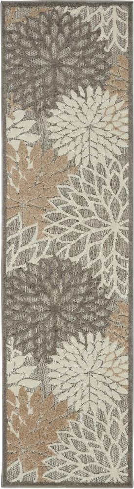 Nourison - Aloha 2 x 6 Cream Patio Area Rug - ALH05-99446738981 veiw 1