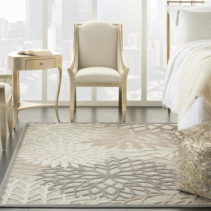 Nourison - Aloha 53in x 75in Cream Patio Area Rug - ALH05-99446738950 veiw 2