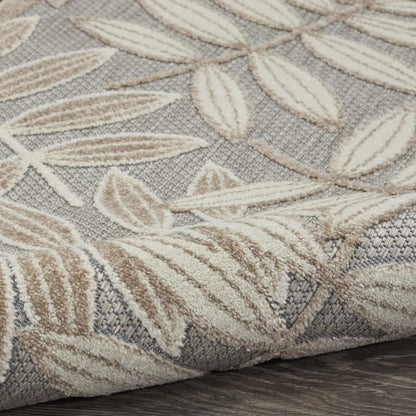 Nourison - Aloha 36in x 56in Cream Patio Area Rug - ALH18-99446739346 veiw 3