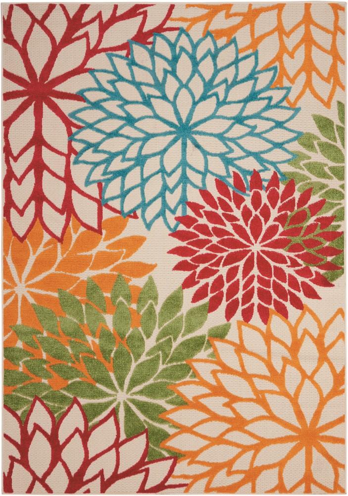 Nourison - Aloha ALH05 Green 36in x 56in Indoor-outdoor Area Rug - ALH05-99446242679 veiw 1