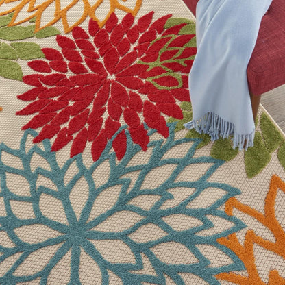 Nourison - Aloha ALH05 Green 36in x 56in Indoor-outdoor Area Rug - ALH05-99446242679 veiw 3
