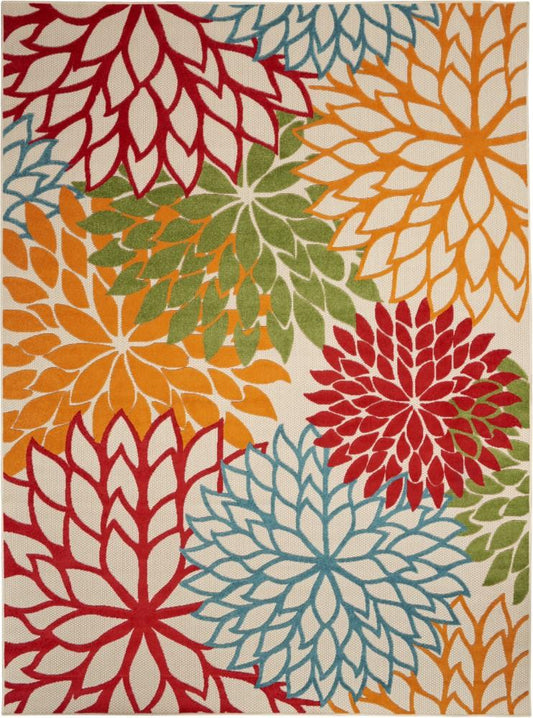 Nourison - Aloha ALH05 Green 710in x 106in Oversized Indoor-outdoor Rug - ALH05-99446242693 veiw 1