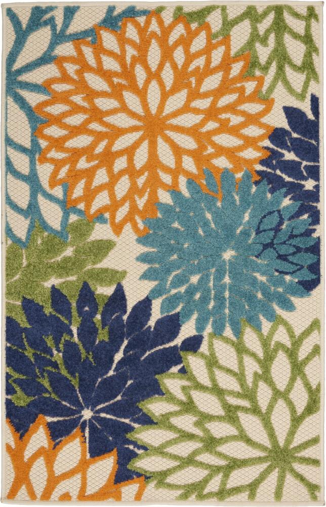 Nourison - Aloha ALH05 Multicolor 28in x 4 Indoor-outdoor Area Rug - ALH05-99446299062 veiw 1