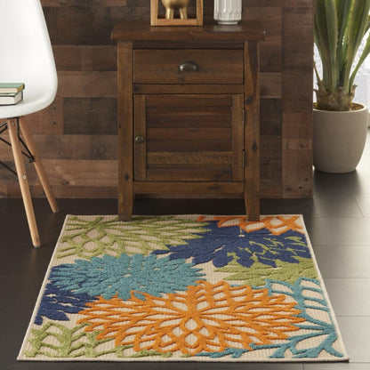 Nourison - Aloha ALH05 Multicolor 28in x 4 Indoor-outdoor Area Rug - ALH05-99446299062 veiw 2