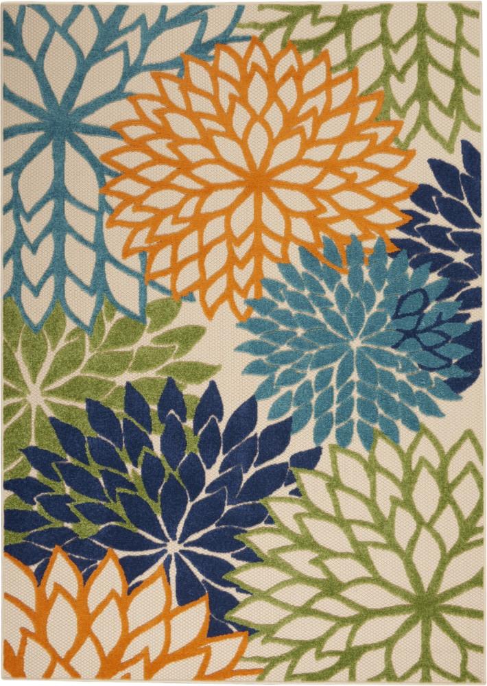 Nourison - Aloha ALH05 Multicolor 36in x 56in Indoor-outdoor Area Rug - ALH05-99446242716 veiw 1