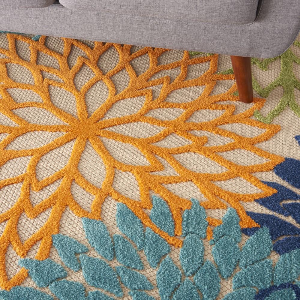 Nourison - Aloha ALH05 Multicolor 36in x 56in Indoor-outdoor Area Rug - ALH05-99446242716 veiw 3