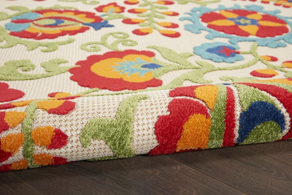 Nourison - Aloha 23inX 8 Multicolor Hallway Area Rug - ALH17-99446723178 veiw 3
