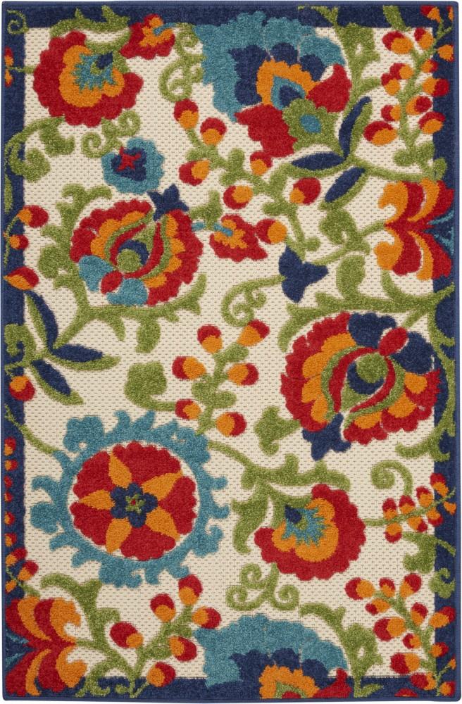 Nourison - Aloha ALH17 Multicolor 28in x 4 Indoor-outdoor Area Rug - ALH17-99446259806 veiw 1