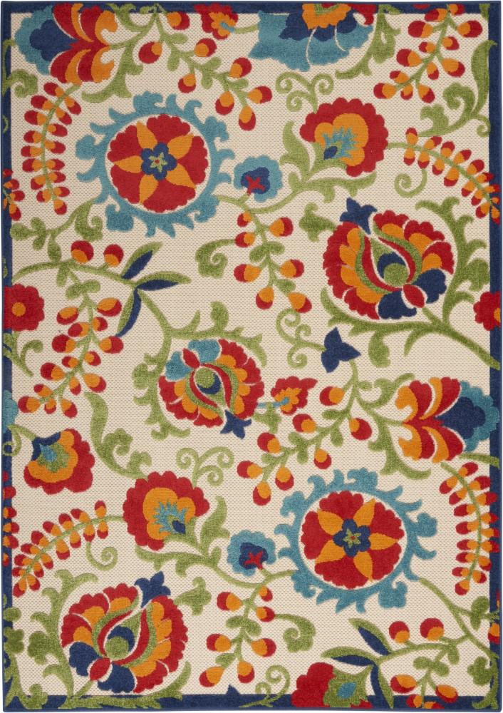 Nourison - Aloha 6 x 9 Multicolor Area Rug - ALH17-99446723130 veiw 1