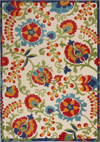 Nourison - Aloha 6 x 9 Multicolor Area Rug - ALH17-99446723130 veiw 1