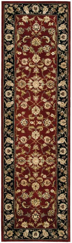 Nourison - 2000 2002 Dark Red Multicolor 23in x 8 Area Rug - 2002-99446126894 veiw 1