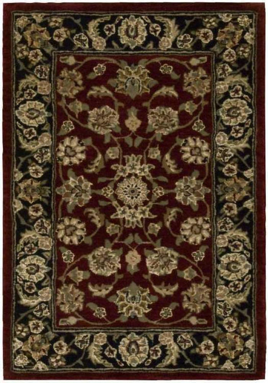 Nourison - 2000 2002 Dark Red Multicolor 2x3 Area Rug - 2002-99446489050 veiw 1