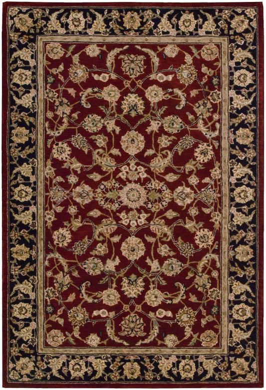 Nourison - 2000 2002 Dark Red Multicolor 39in x 59in Area Rug - 2002-99446127259 veiw 1