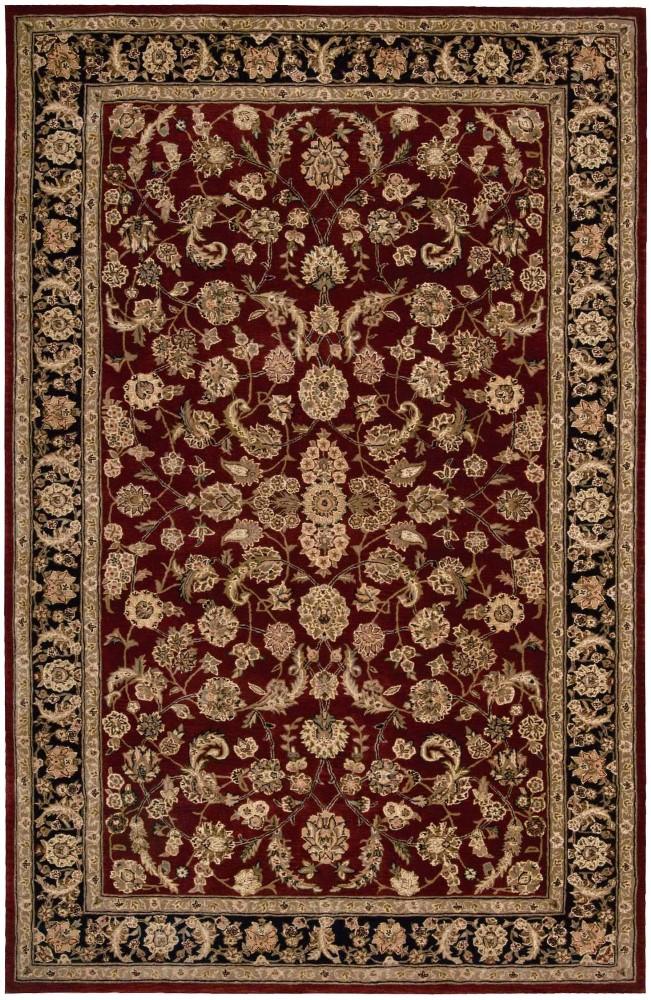 Nourison - 2000 2002 Dark Red Multicolor 56in x 86in Area Rug - 2002-99446127792 veiw 1
