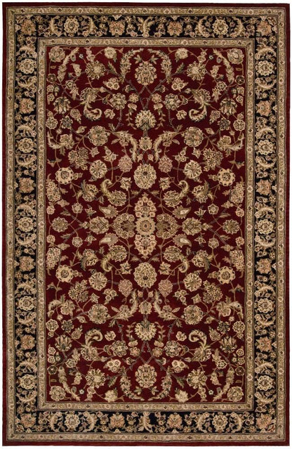 Nourison - 2000 2002 Dark Red Multicolor 56in x 86in Area Rug - 2002-99446127792 veiw 1